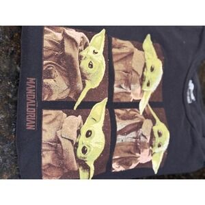Star‎ Wars The Mandalorian Grogu Baby Yoda Graphic T-Shirt Mens 2XL Fifth Sun